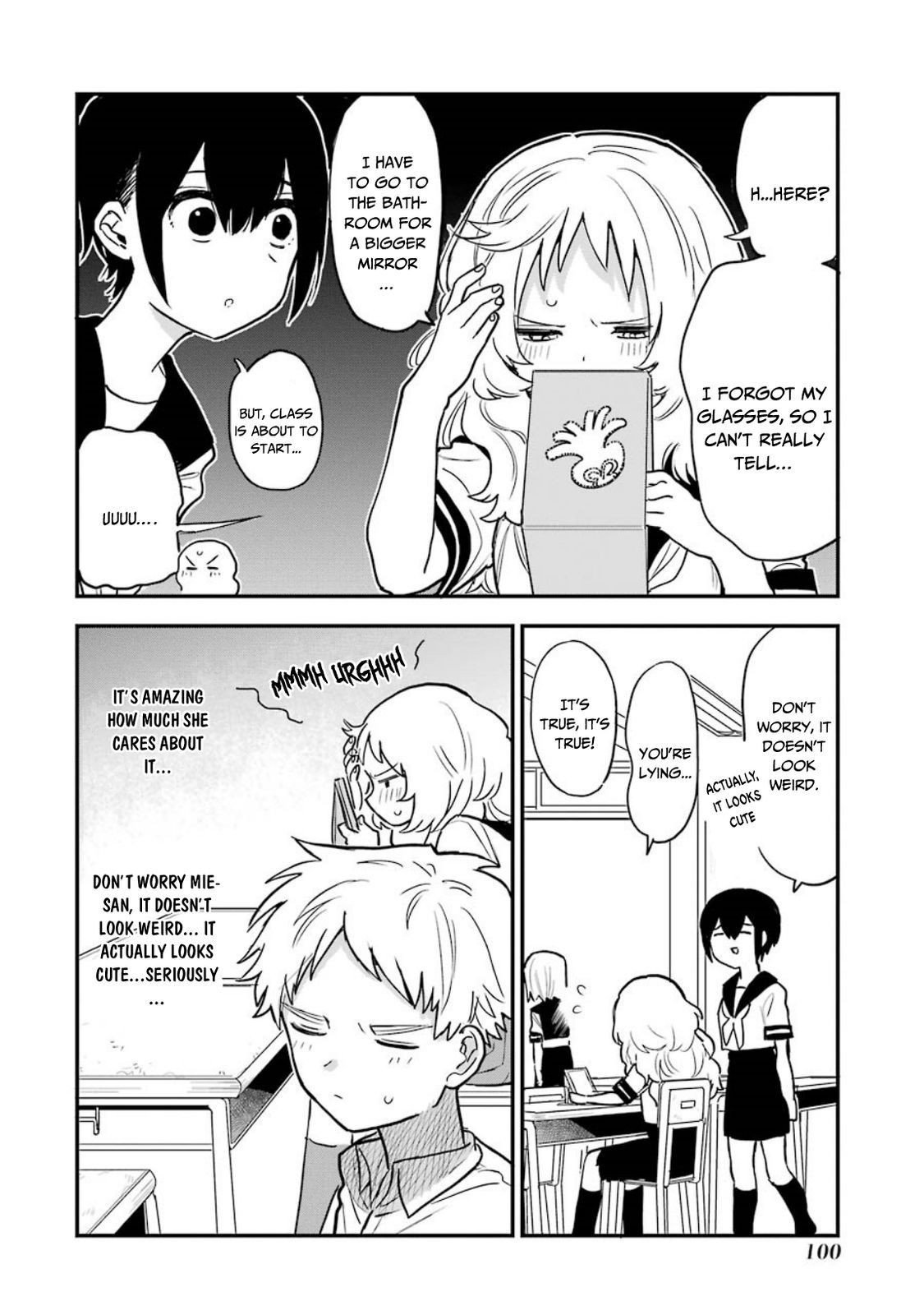 Suki na Ko ga Megane wo Wasureta, Chapter 36 image 2